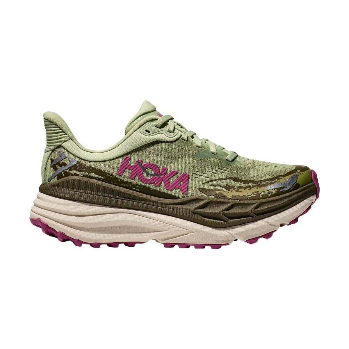 Zapatos Mujer Running / trail Hoka one one STINSON 7 Verde