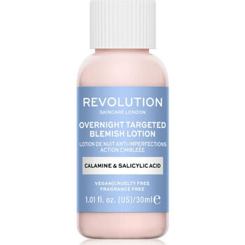 Belleza Hidratantes & nutritivos Revolution Skincare Overnight Targeted Blemish Lotion Calamine & Salicylic Acid 