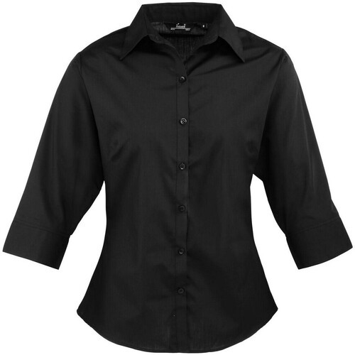 textil Mujer Camisas Premier PR305 Negro