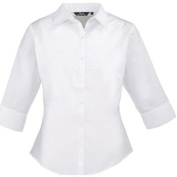 textil Mujer Camisas Premier PR305 Blanco