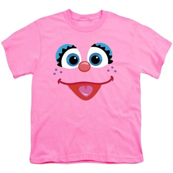 textil Niños Camisetas manga corta Sesame Street TV2860 Violeta