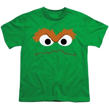 textil Niños Camisetas manga corta Sesame Street TV2863 Verde