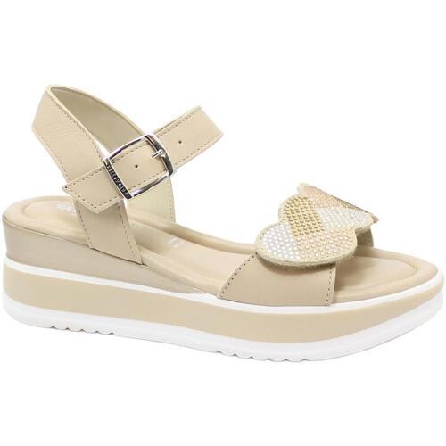 Zapatos Mujer Sandalias Valleverde VAL-E24-32111-BE Beige