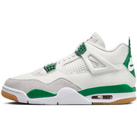 Zapatos Senderismo Air Jordan 4 Retro SB Pine Green Blanco