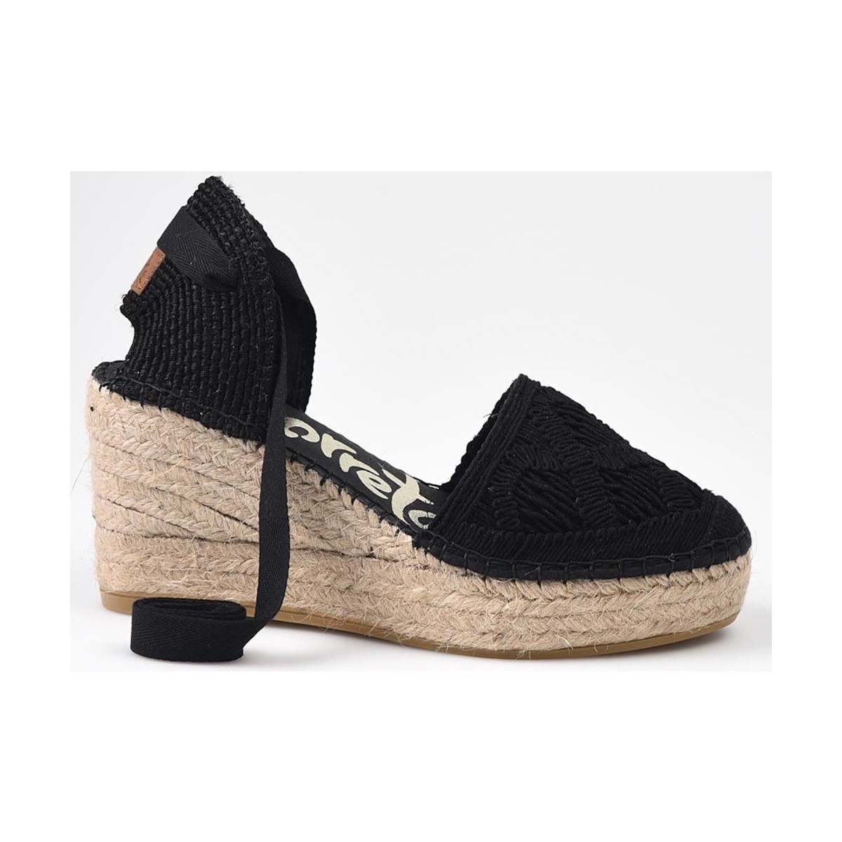 Zapatos Mujer Derbie & Richelieu Vidorreta Alpargatas  06700 Cordela Negro Negro
