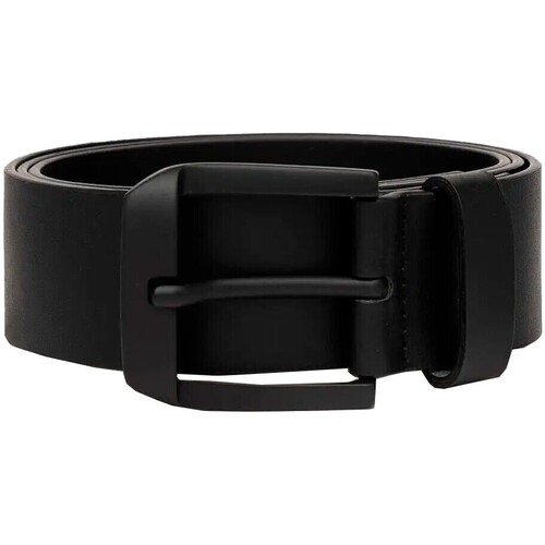 Accesorios textil Hombre Cinturones Replay - Cinturón De Piel Con Hebilla Negro