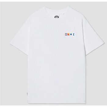 textil Camisetas manga corta Pompeii Brand Camiseta Pompeii The Sailing Club Graphi Multicolor