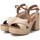 Zapatos Mujer Sandalias Refresh 32635 BEIGE