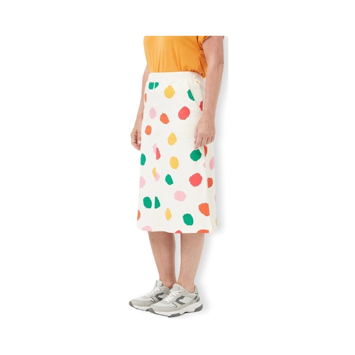 textil Mujer Faldas Compania Fantastica COMPAÑIA FANTÁSTICA Skirt 42008 - Conversational Multicolor