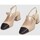 Zapatos Mujer Bailarinas-manoletinas Unisa MERCEDITA  LUMIS NUDE Beige