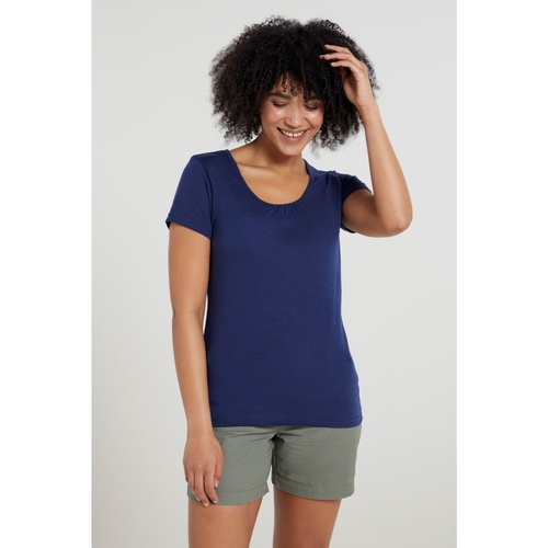 textil Mujer Camisetas manga larga Mountain Warehouse MW905 Azul