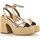 Zapatos Mujer Sandalias Maria Mare 68488 Oro