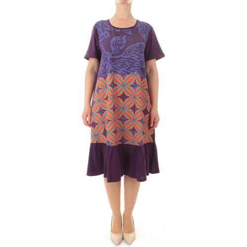 textil Mujer Vestidos largos Marina Rinaldi 24186210976 Violeta