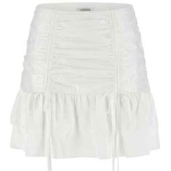 textil Mujer Faldas Guess W4GD86 WAF10-G011 Blanco