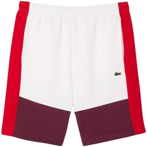 textil Hombre Shorts / Bermudas Lacoste SHORT GH1319-IG7 Blanco