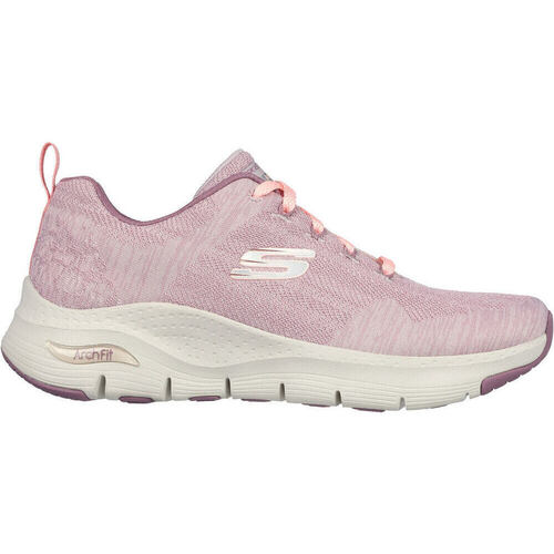 Zapatos Mujer Running / trail Skechers ARCH FIT - COMFY WAVE Rosa