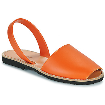 Zapatos Mujer Sandalias Minorquines AVARCA Naranja