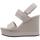 Zapatos Mujer Sandalias Calvin Klein Jeans WEDGE SANDAL WEBBING IN MR Blanco