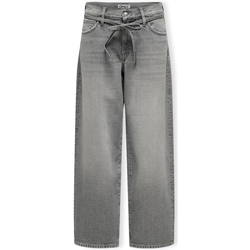 textil Mujer Vaqueros rectos Only Gianna Jeans - Medium Grey Denim Gris