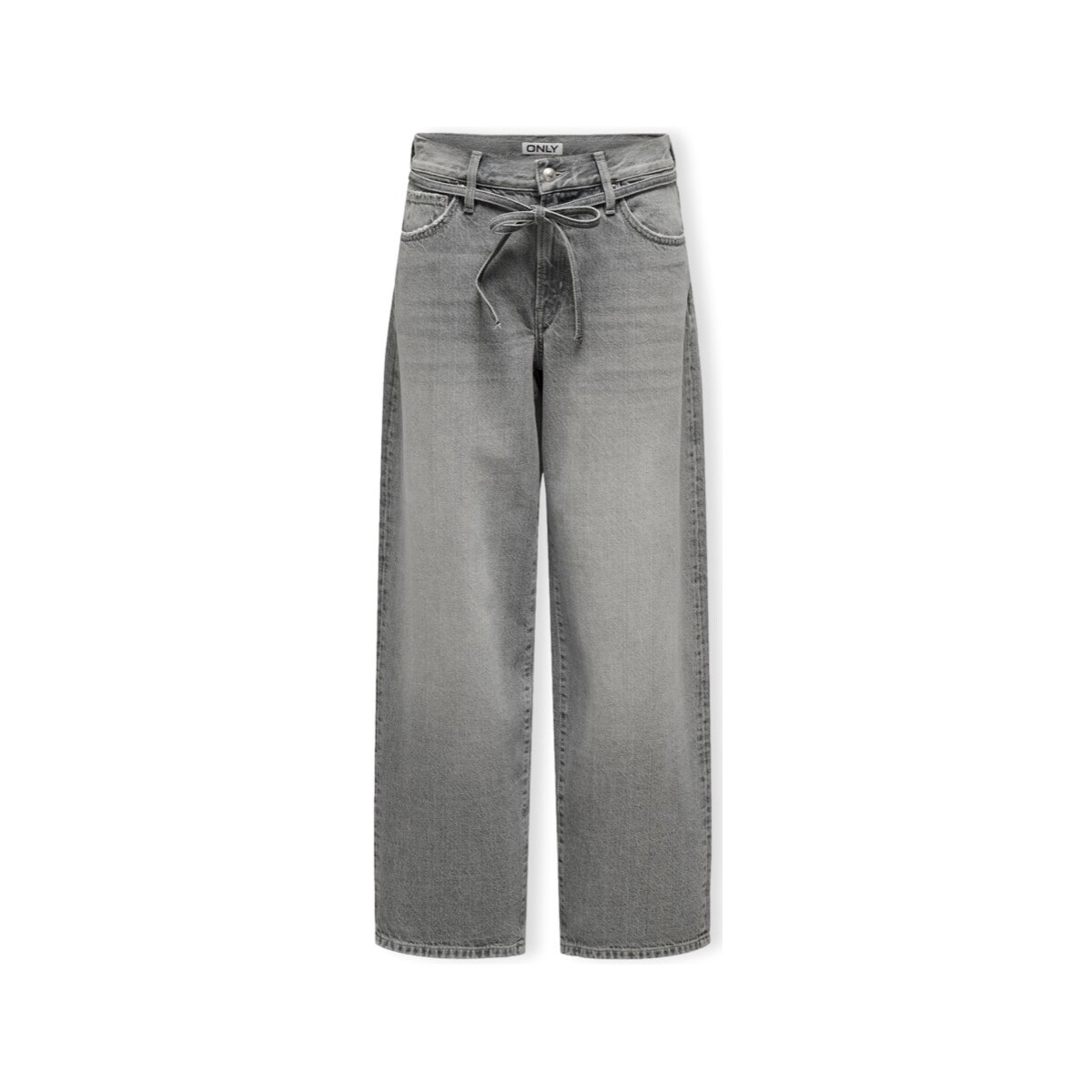 textil Mujer Vaqueros rectos Only Gianna Jeans - Medium Grey Denim Gris