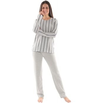 textil Mujer Pijama Christian Cane MILANO Gris