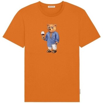 textil Hombre Camisetas manga corta Baron Filou THE YACHT OWNER Naranja