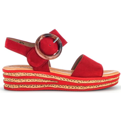 Zapatos Mujer Sandalias Gabor 44.550 Rojo