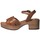 Zapatos Mujer Sandalias Rks 5384 Marrón