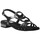Zapatos Mujer Sandalias Rks 5339 Negro