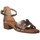 Zapatos Mujer Sandalias Rks 5344 Marrón