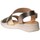 Zapatos Mujer Sandalias Rks 5403 Oro
