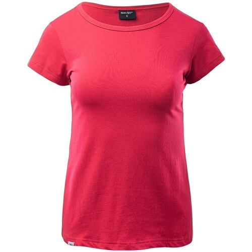 textil Mujer Camisetas manga larga Hi-Tec Lady Puro Rojo