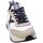 Zapatos Mujer Zapatillas bajas Munich Sneakers Donna Bianco/Beige Wave-105 Blanco