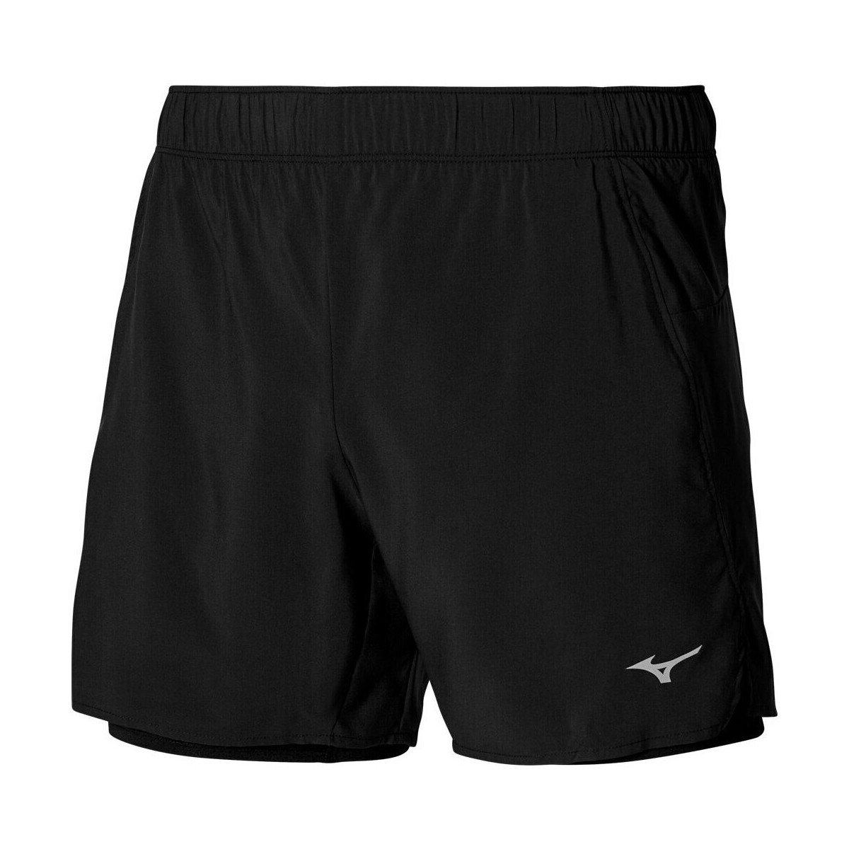 textil Hombre Pantalones cortos Mizuno Core 5.5 2in1 Short Negro