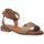 Zapatos Mujer Sandalias Rks 3052 Marrón
