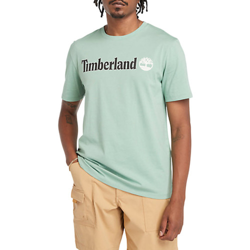 textil Hombre Tops y Camisetas Timberland TB0A5UPQEW0 Verde