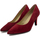 Zapatos Mujer Zapatos de tacón Piesanto 225175 Burdeo