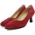 Zapatos Mujer Zapatos de tacón Piesanto 225236 Burdeo