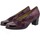 Zapatos Mujer Zapatos de tacón Piesanto 175419 Burdeo