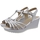 Zapatos Mujer Sandalias Piesanto 190351 Plata