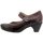 Zapatos Mujer Bailarinas-manoletinas Piesanto 195407 Burdeo
