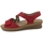 Zapatos Mujer Sandalias Piesanto 220893 Rojo