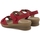 Zapatos Mujer Sandalias Piesanto 220893 Rojo