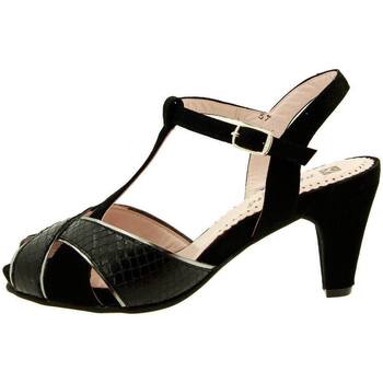 Zapatos Mujer Sandalias Piesanto 8258 Negro