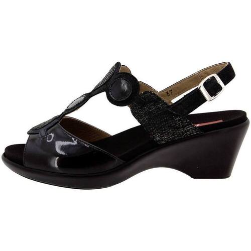 Zapatos Mujer Sandalias Piesanto 8857 Negro
