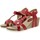 Zapatos Mujer Sandalias Piesanto 8927 Rojo