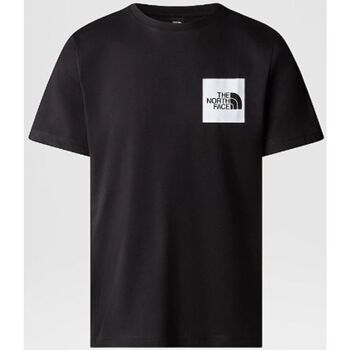 textil Camisetas manga corta The North Face Camiseta Negra  Easy Negro