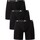 Ropa interior Hombre Calzoncillos adidas Originals Pack De 3 Calzoncillos Boxer Negro
