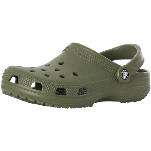 Zapatos Hombre Chanclas Crocs Zuecos Clásicos Verde