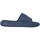 Zapatos Hombre Chanclas Levi's Deslizadores Del Siguiente Mes De Junio En Relieve Azul